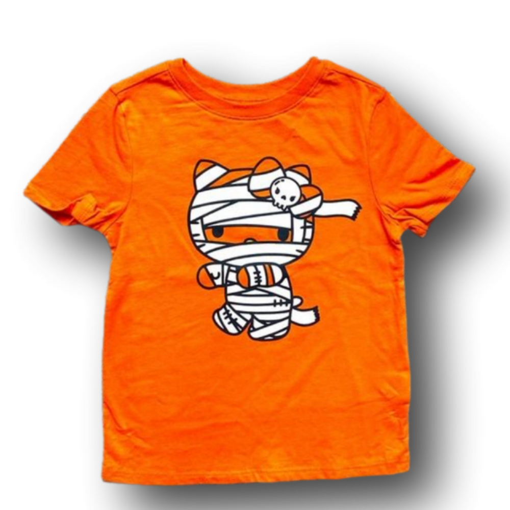 Kids Hello Kitty Halloween Mummy T-Shirt - Size 4T - NWT